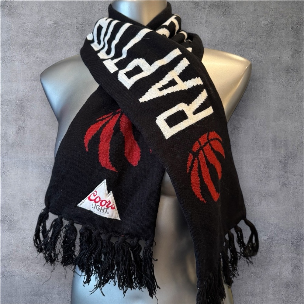 ✅ Toronto Raptors NBA Basketball Fan Scarf - Picture 2 of 13
